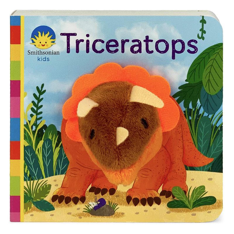 Triceratops Finger Puppet Book